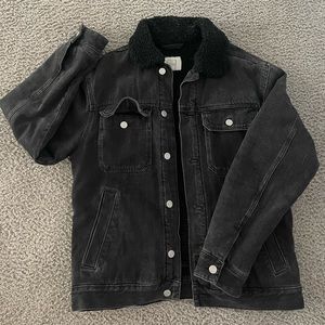 Denim Jacket with faux interior